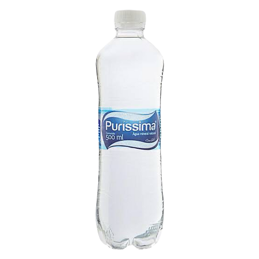 ÁGUA MINERAL PURÍSSIMA COM GÁS 500ML - UN