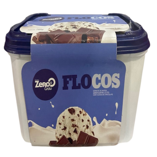 SORVETE ZERO GRAU FLOCOS 1,8L - UN