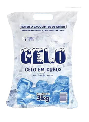 GELO EM CUBO 3KG