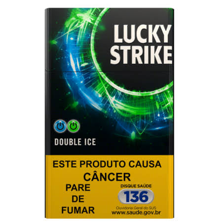 CARTEIRA DE CIGARRO LUCKY STRIKE DOUBLE ICE