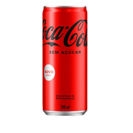 COÇA COLA ZERO AÇÚCAR LATA 310ML