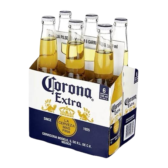 CAIXA CORONA LONG NECK 330ML - 6UN