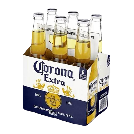 CAIXA CORONA LONG NECK 330ML - 6UN