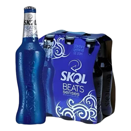 CAIXA SKOL BEATS SENSES LONG NECK 269ML - 6UN