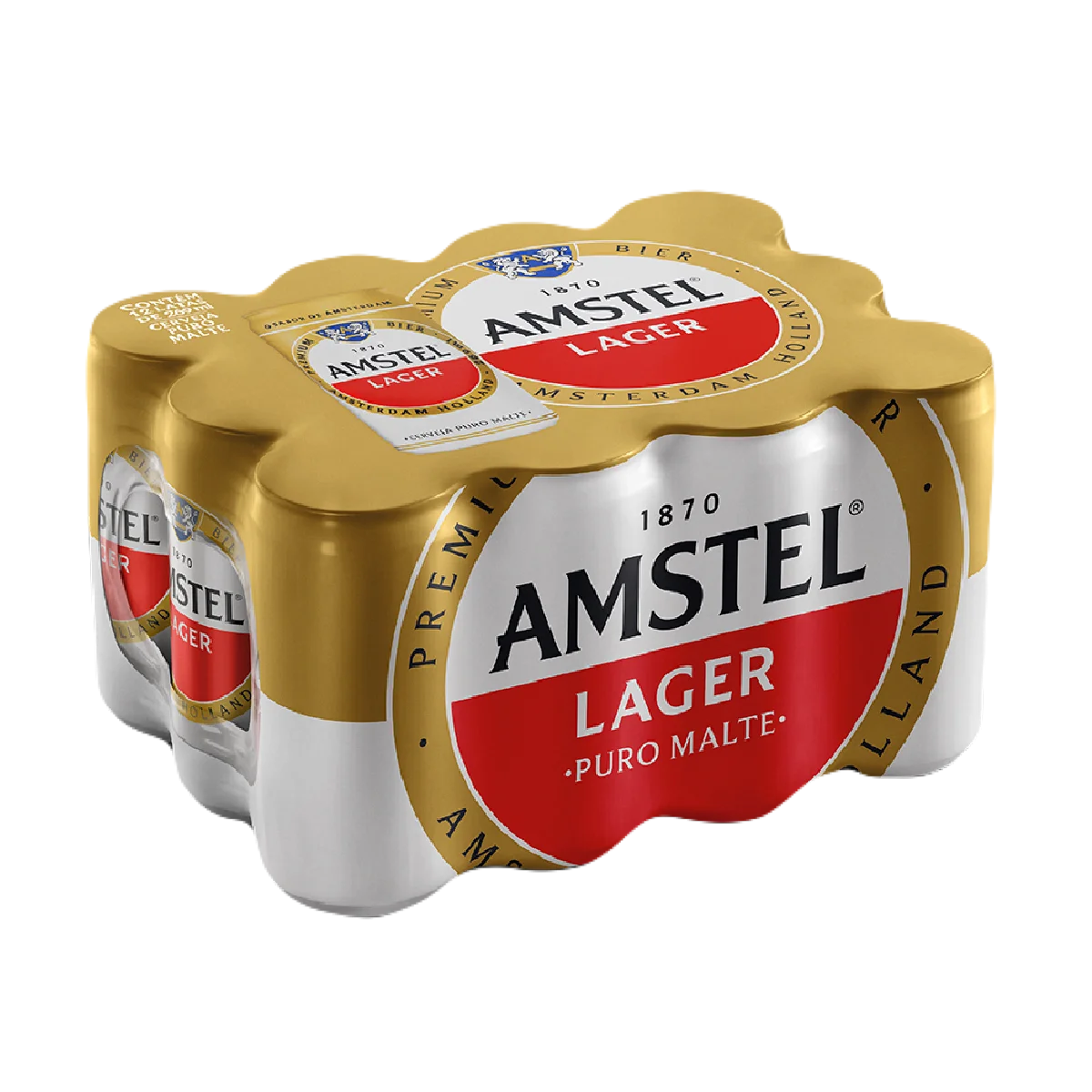 CAIXA AMSTEL LATA 269ML - 12UN