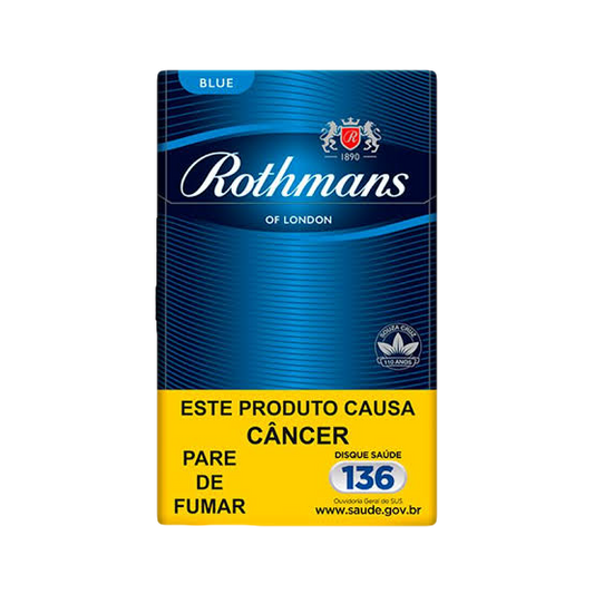 CARTEIRA DE CIGARRO ROTHMANS AZUL