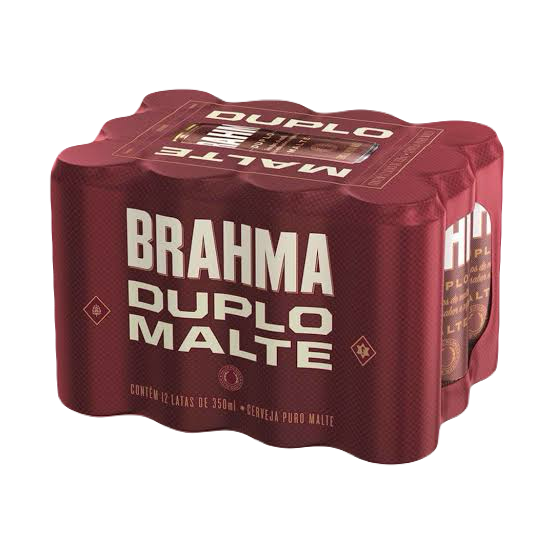 CAIXA BRAHMA DUPLO MALTE 350ML - 12UN